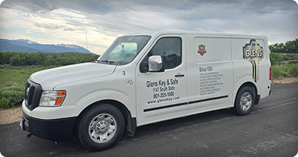 Glens Key Locksmith Van