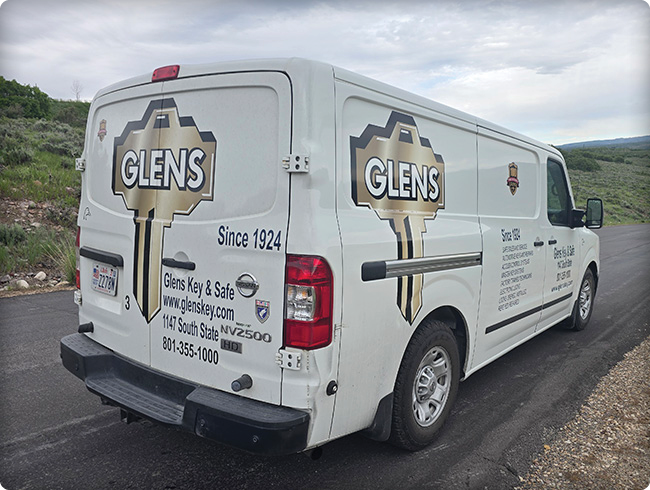 Glens Key Mobile Locksmith Van